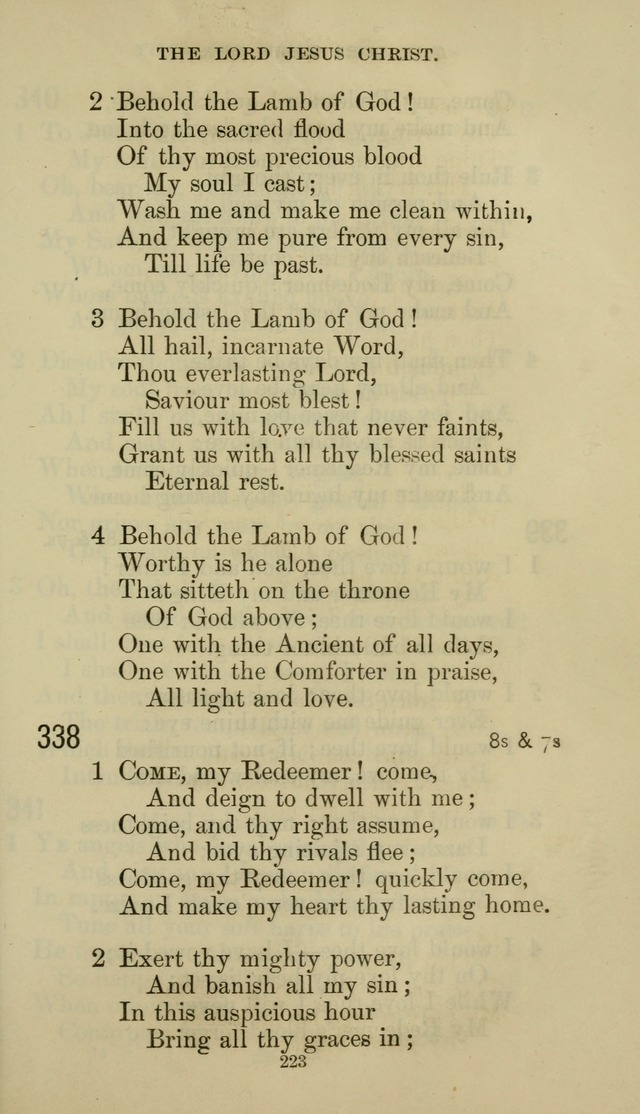 The Presbyterian Hymnal page 223