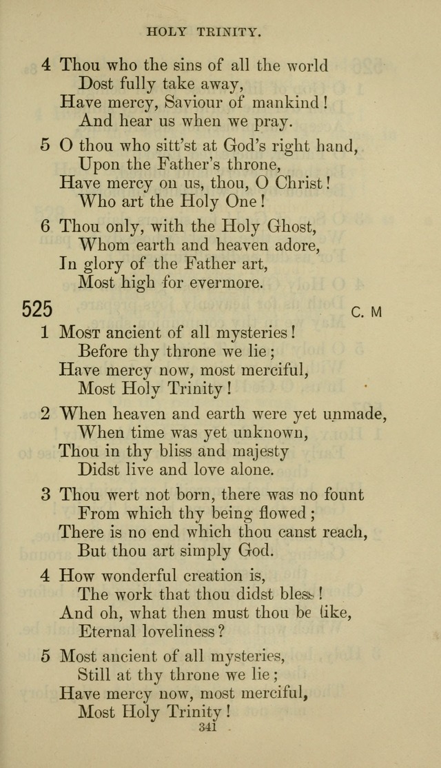 The Presbyterian Hymnal page 341