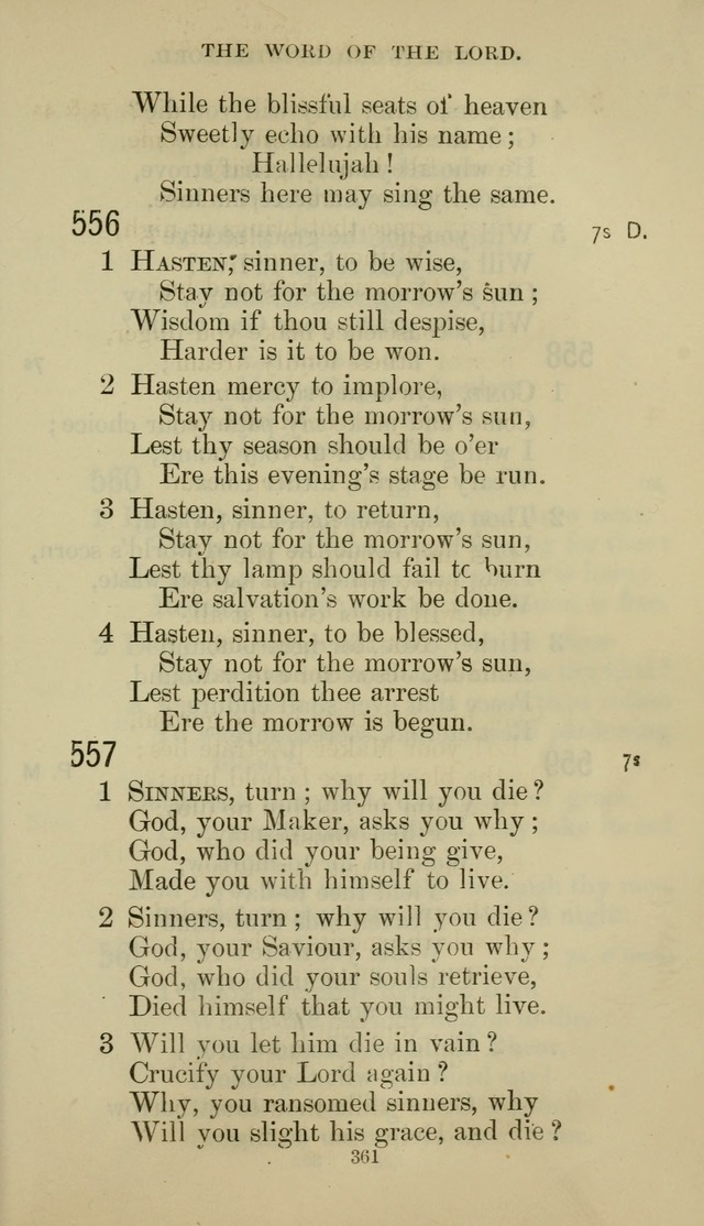 The Presbyterian Hymnal page 361