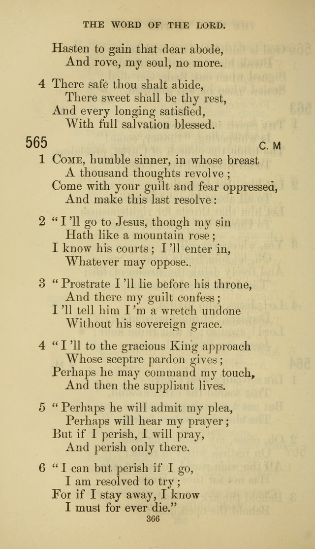 The Presbyterian Hymnal page 366