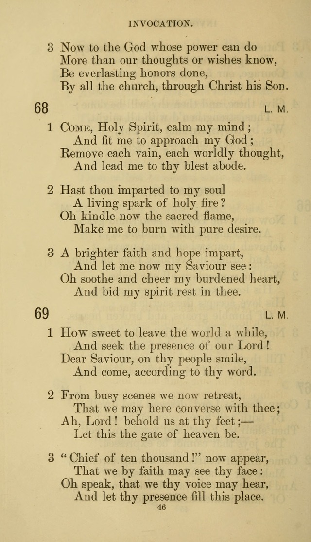 The Presbyterian Hymnal page 46