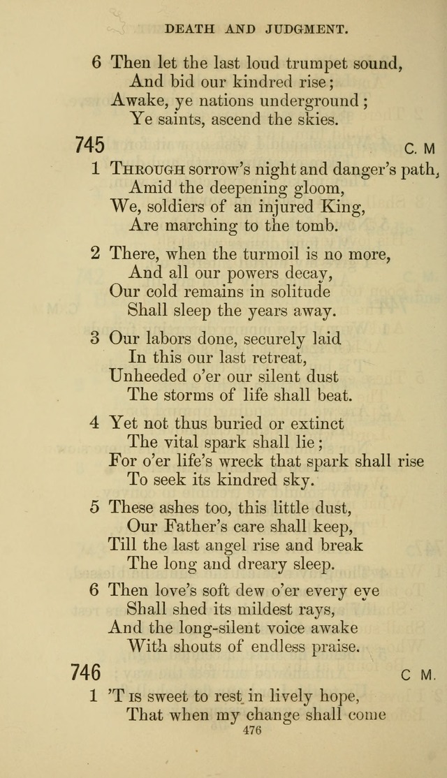 The Presbyterian Hymnal page 476