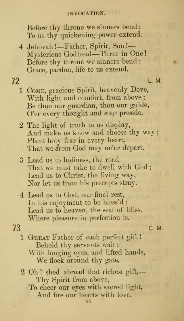 The Presbyterian Hymnal page 48