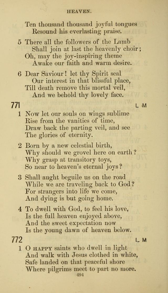 The Presbyterian Hymnal page 494