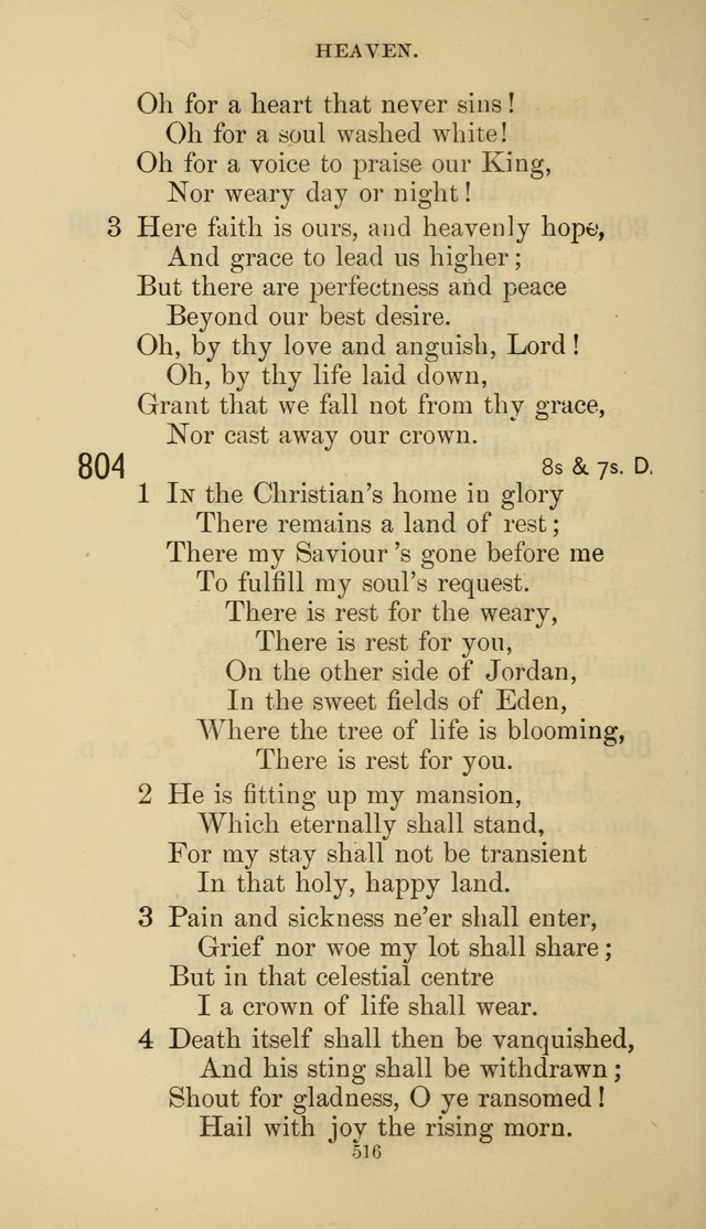 The Presbyterian Hymnal page 516