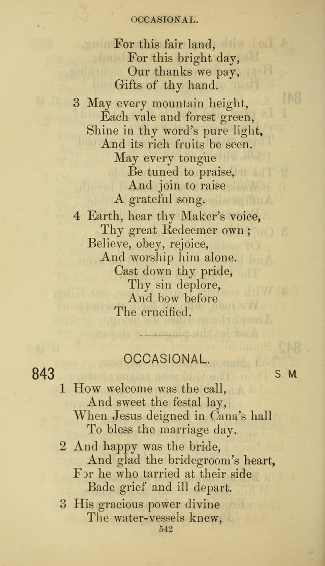The Presbyterian Hymnal page 542