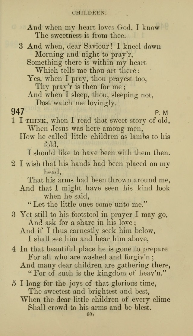 The Presbyterian Hymnal page 607