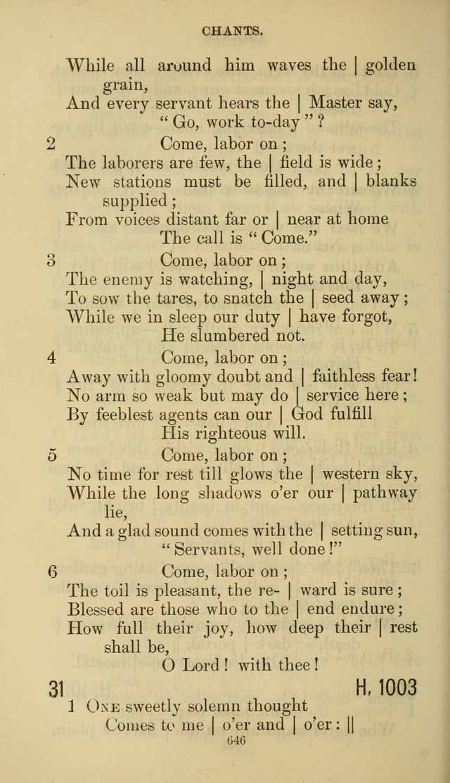 The Presbyterian Hymnal page 646