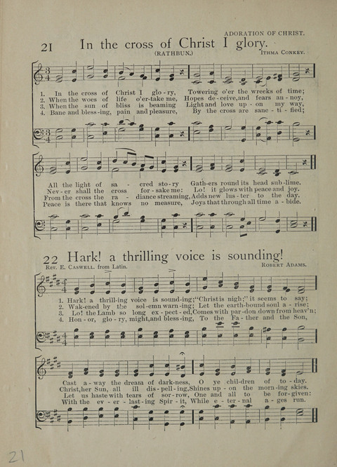 Praise in Song: for the Sunday school, the prayer meeting and the home page 16