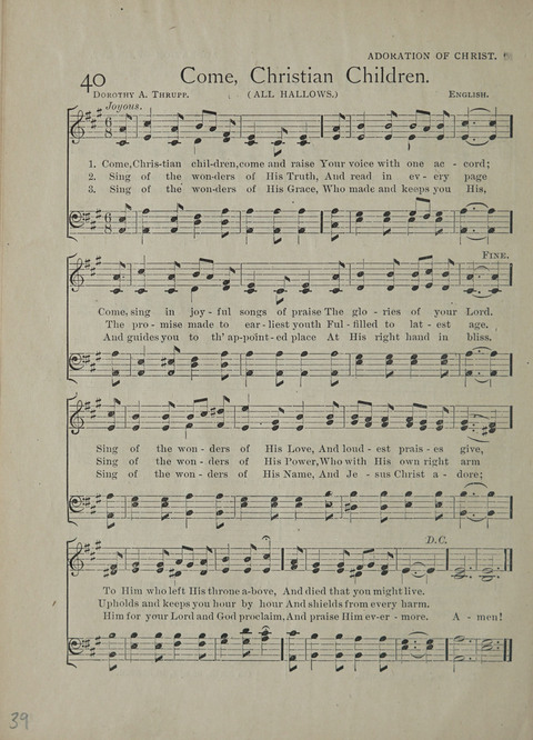 Praise in Song: for the Sunday school, the prayer meeting and the home page 34