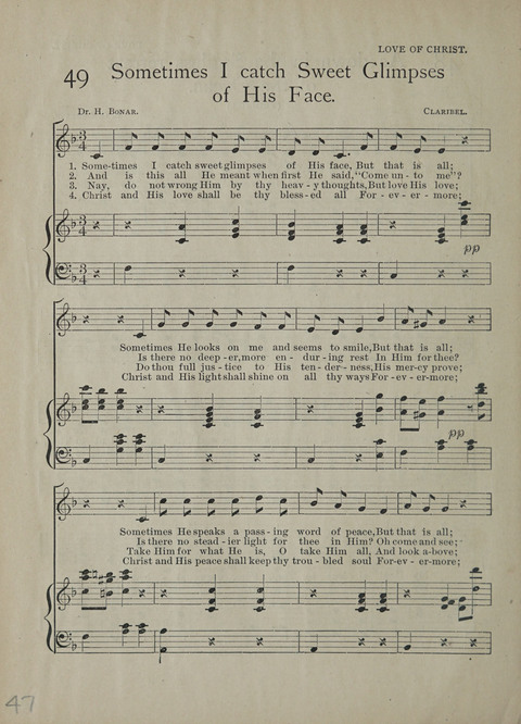 Praise in Song: for the Sunday school, the prayer meeting and the home page 42
