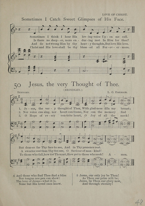 Praise in Song: for the Sunday school, the prayer meeting and the home page 43