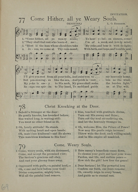 Praise in Song: for the Sunday school, the prayer meeting and the home page 64