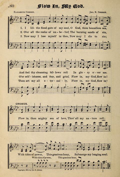 Praise in Song: a collection of hymns and sacred melodies page 160