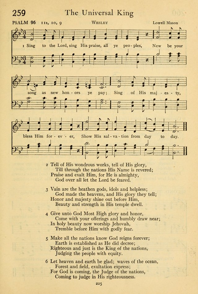 The Psalter: with responsive readings page 227