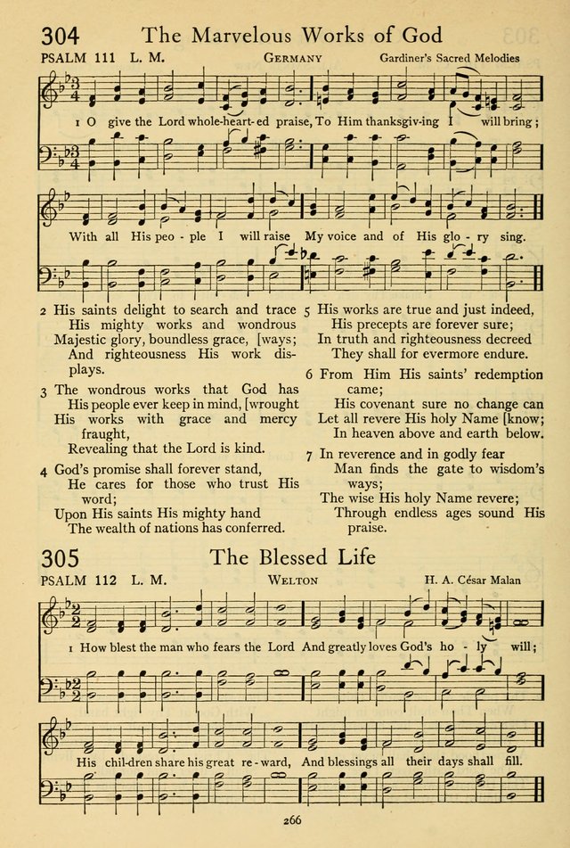 The Psalter: with responsive readings page 268