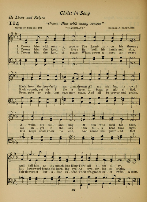 Pilgrim Songs (Number Two) page 104