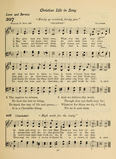 Pilgrim Songs (Number Two) page 177