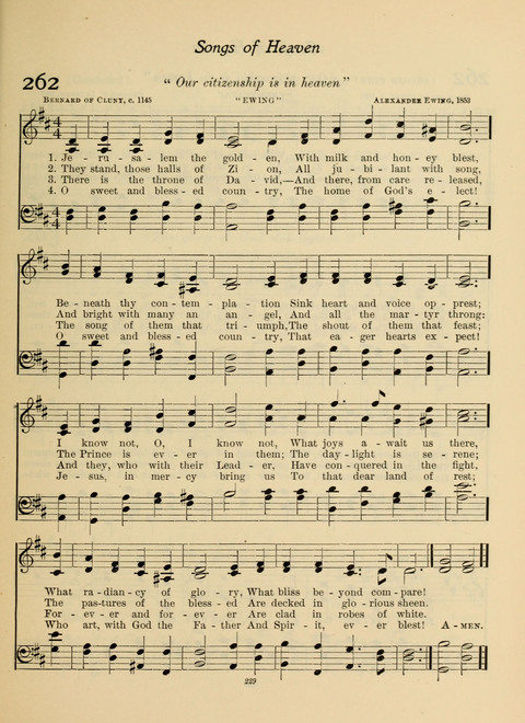 Pilgrim Songs (Number Two) page 229
