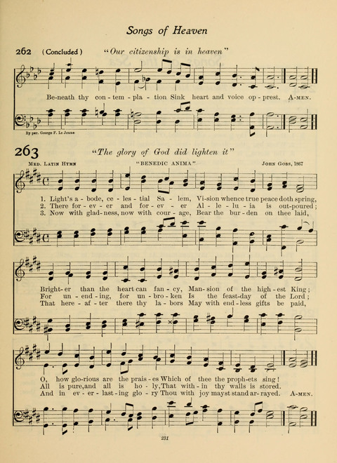 Pilgrim Songs (Number Two) page 231