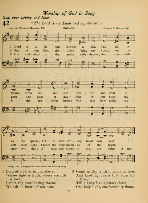 Pilgrim Songs (Number Two) page 37