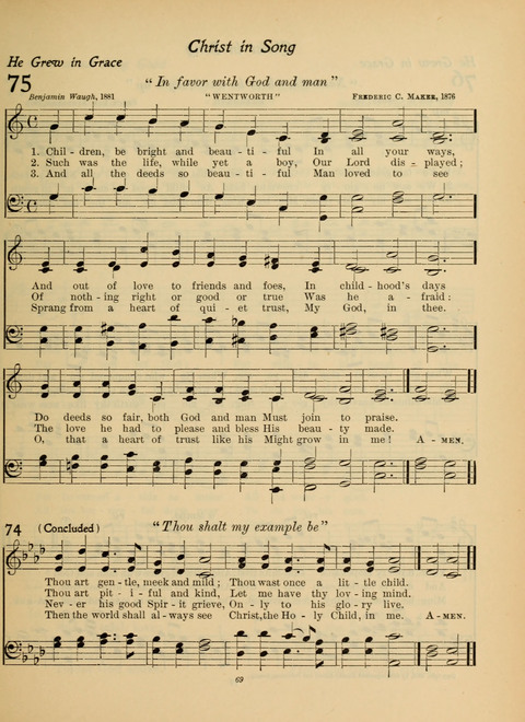 Pilgrim Songs (Number Two) page 69