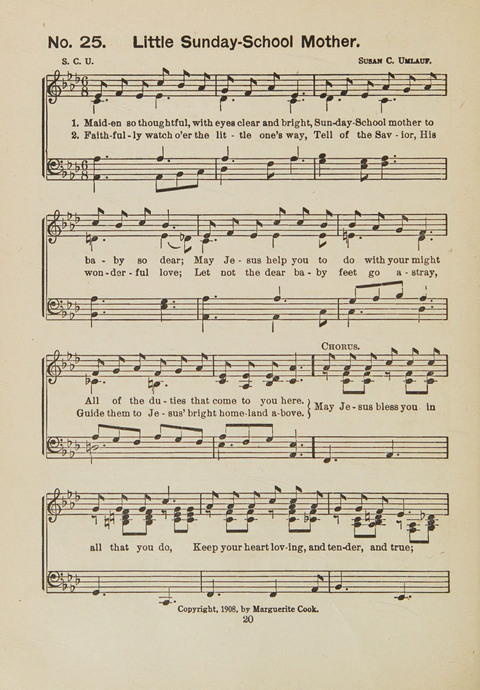 Primary Songs No. 3: for the primary department in the Sunday school, and for use in the home page 18