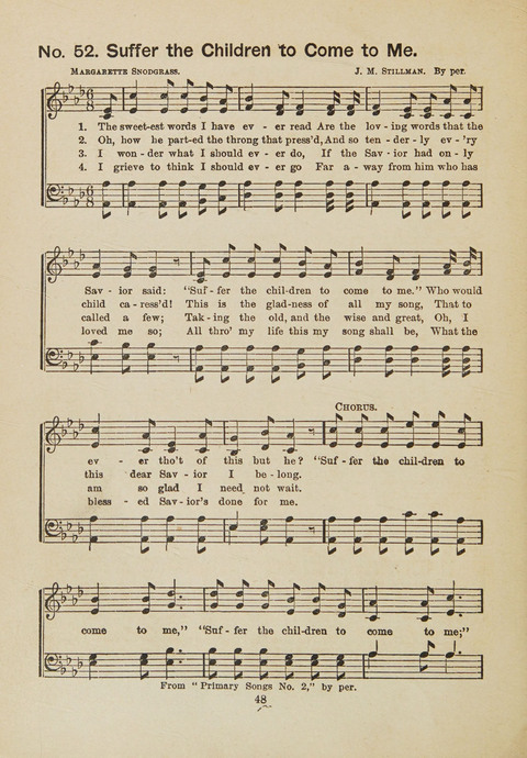 Primary Songs No. 3: for the primary department in the Sunday school, and for use in the home page 46