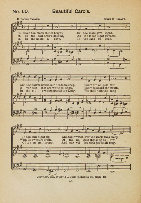 Primary Songs No. 3: for the primary department in the Sunday school, and for use in the home page 54