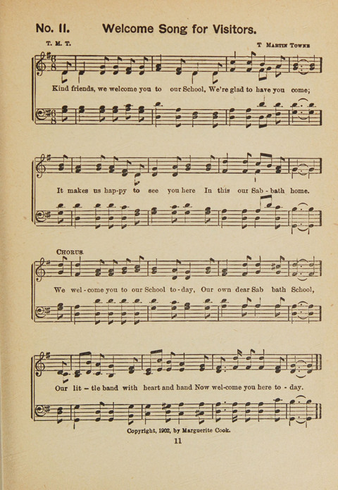 Primary Songs No. 3: for the primary department in the Sunday school, and for use in the home page 9