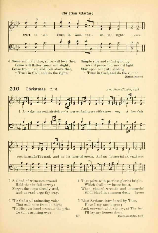 Praise Songs: a Collection of Hymns and Tunes page 190