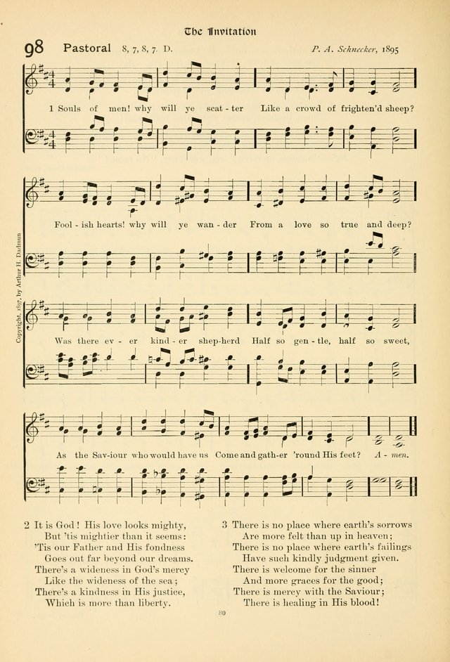 Praise Songs: a Collection of Hymns and Tunes page 93