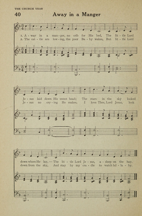 The Parish School Hymnal page 40