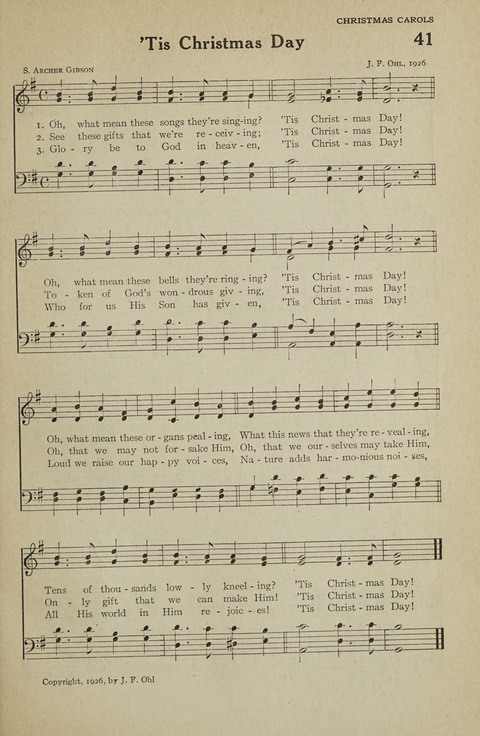 The Parish School Hymnal page 41