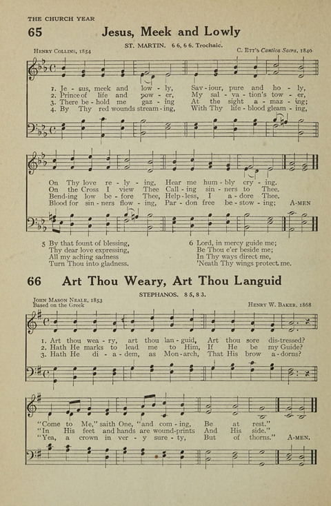 The Parish School Hymnal page 62