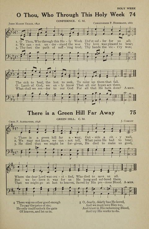 The Parish School Hymnal page 71