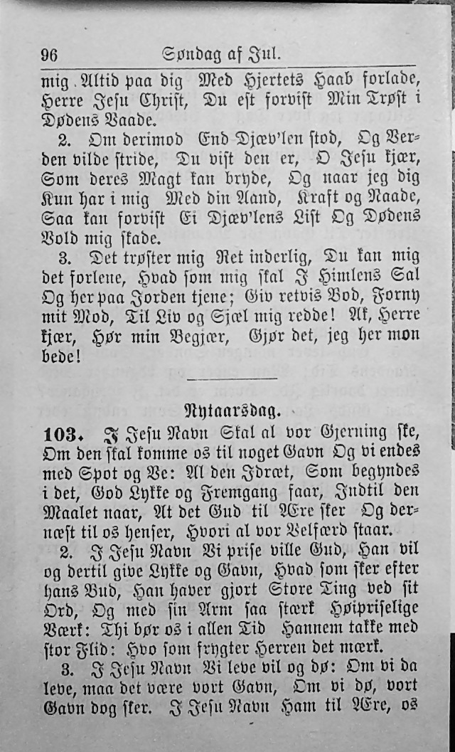 Psalmebog, udgiven af Synoden for den norske evangelisk-lutherske Kirke i Amerika (2nd ed.) page 102