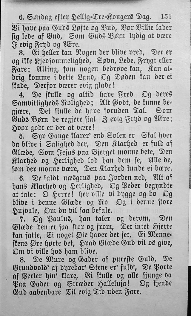 Psalmebog, udgiven af Synoden for den norske evangelisk-lutherske Kirke i Amerika (2nd ed.) page 157