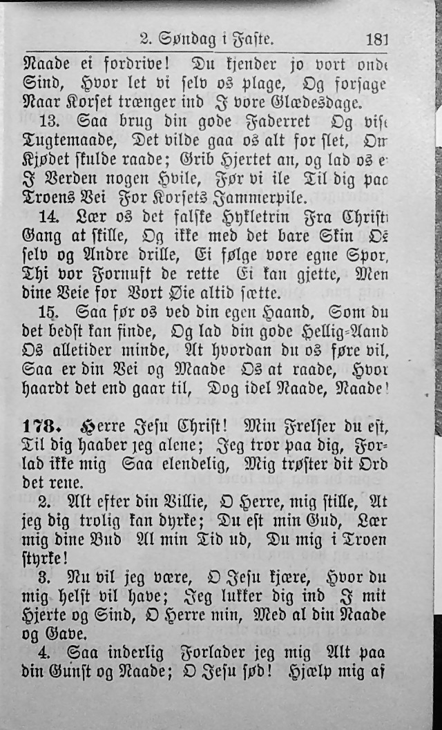 Psalmebog, udgiven af Synoden for den norske evangelisk-lutherske Kirke i Amerika (2nd ed.) page 187