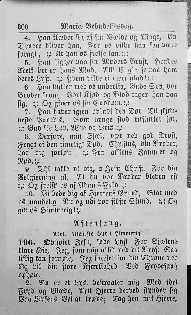 Psalmebog, udgiven af Synoden for den norske evangelisk-lutherske Kirke i Amerika (2nd ed.) page 206