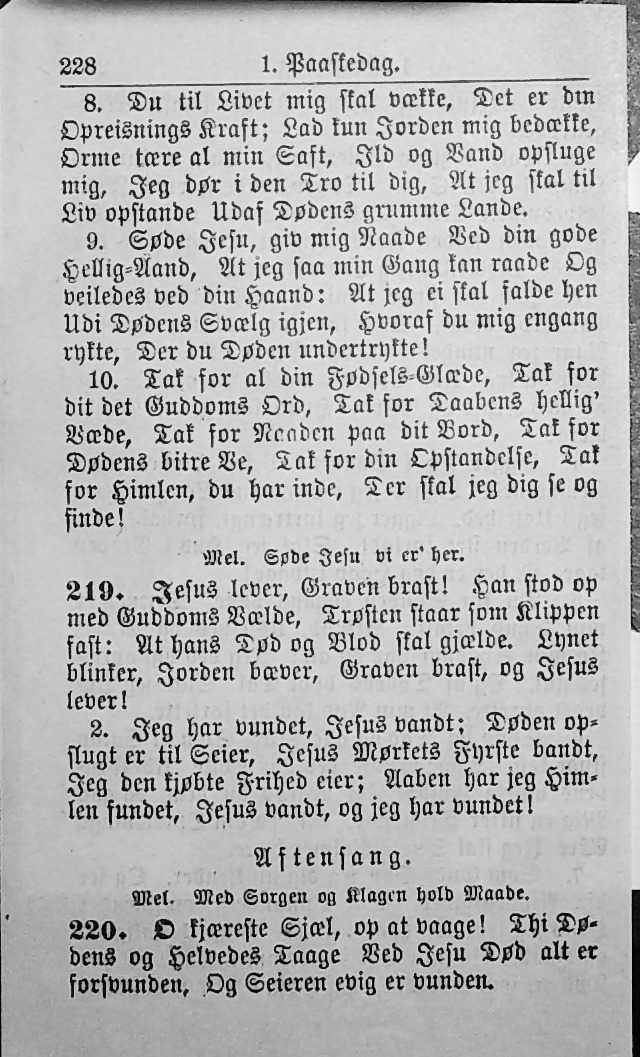 Psalmebog, udgiven af Synoden for den norske evangelisk-lutherske Kirke i Amerika (2nd ed.) page 234