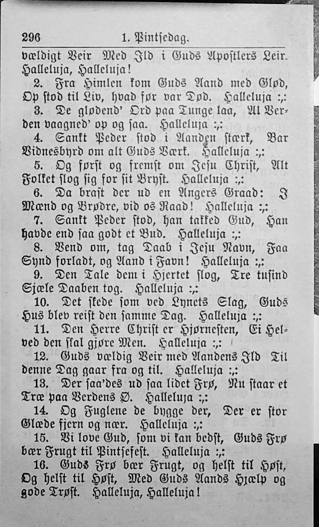 Psalmebog, udgiven af Synoden for den norske evangelisk-lutherske Kirke i Amerika (2nd ed.) page 302