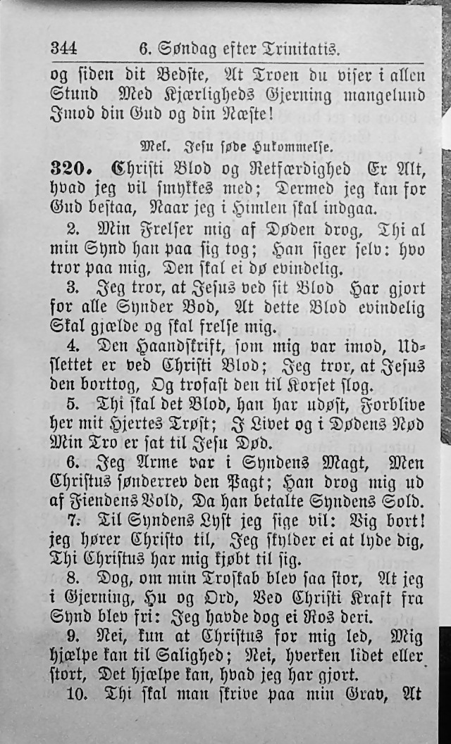 Psalmebog, udgiven af Synoden for den norske evangelisk-lutherske Kirke i Amerika (2nd ed.) page 350