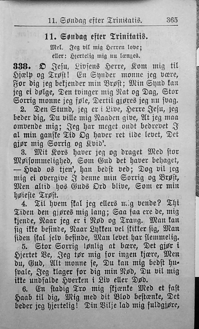 Psalmebog, udgiven af Synoden for den norske evangelisk-lutherske Kirke i Amerika (2nd ed.) page 371