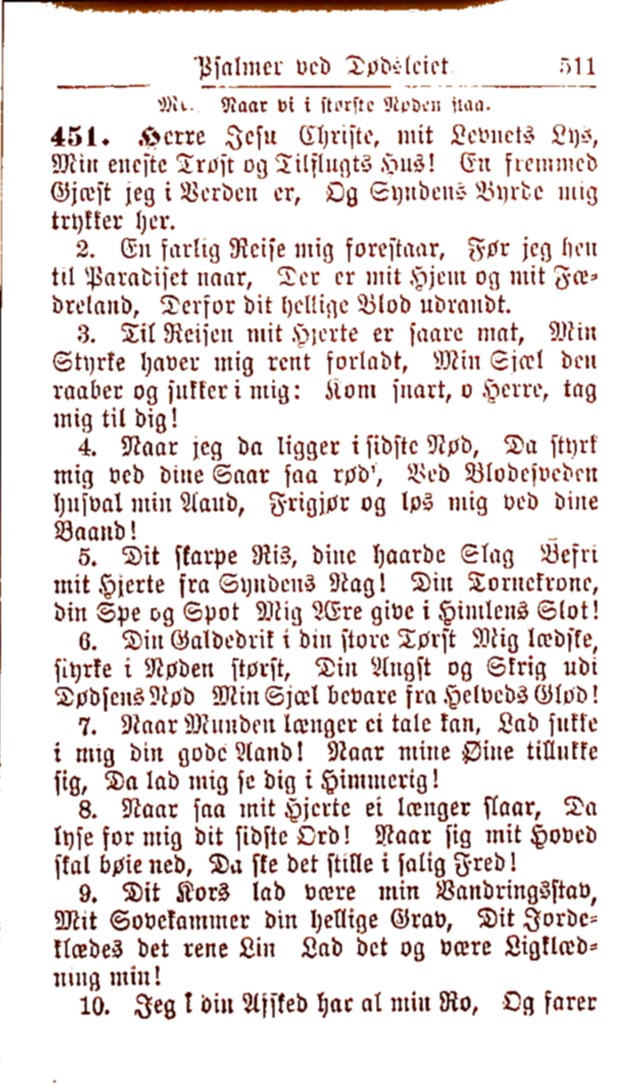 Psalmebog, udgiven af Synoden for den norske evangelisk-lutherske Kirke i Amerika (2nd ed.) page 517