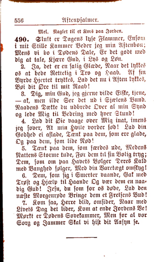 Psalmebog, udgiven af Synoden for den norske evangelisk-lutherske Kirke i Amerika (2nd ed.) page 562