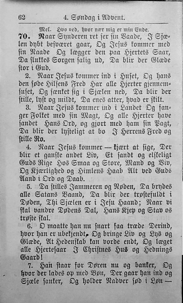 Psalmebog, udgiven af Synoden for den norske evangelisk-lutherske Kirke i Amerika (2nd ed.) page 68