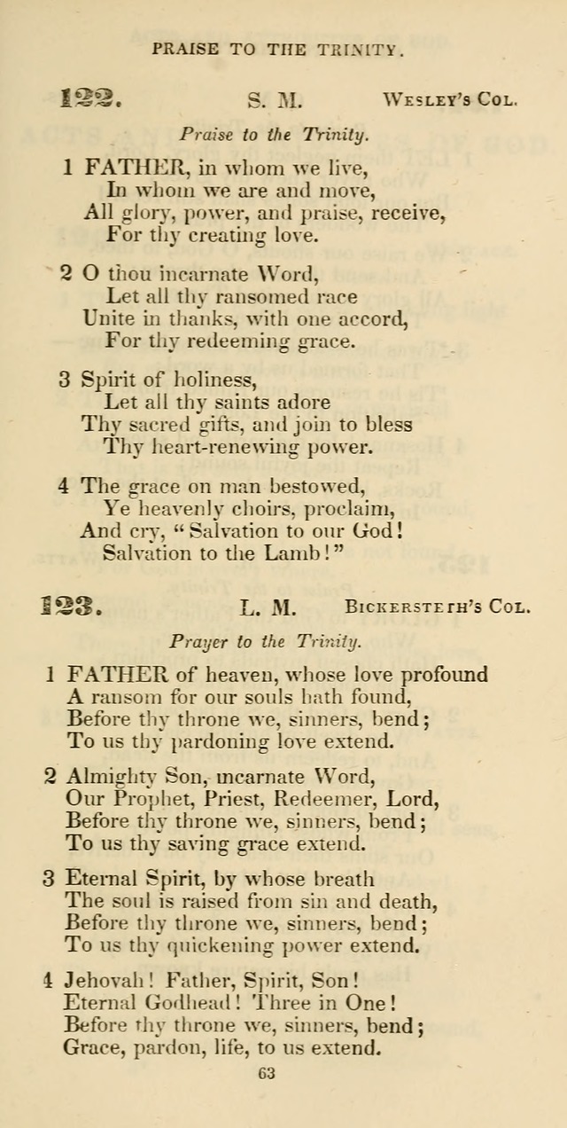 The Psalmist: a new collection of hymns for the use of Baptist churches; with a supplement page 123