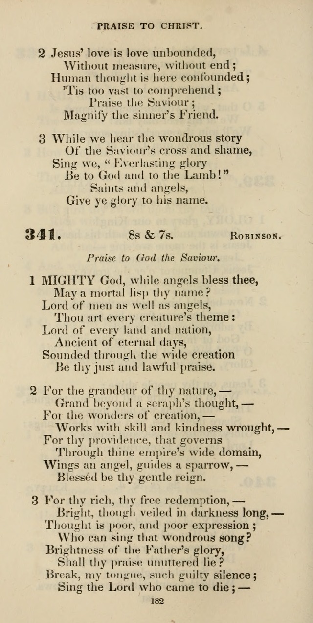 The Psalmist: a new collection of hymns for the use of Baptist churches; with a supplement page 242