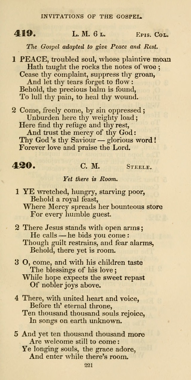 The Psalmist: a new collection of hymns for the use of Baptist churches; with a supplement page 281